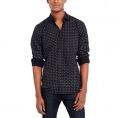   Armani Exchange Starburst Square Shirt G6C133SL Black Size L