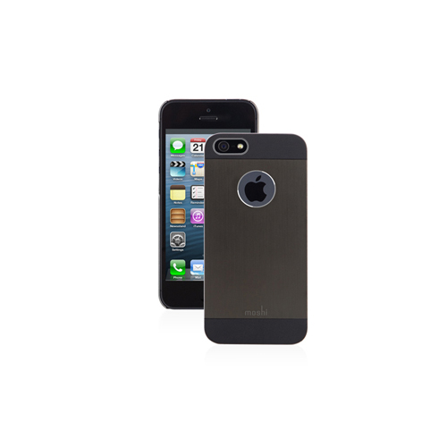 Чехол Moshi iGlaze Armour Metal Case for iPhone 5/5s Black (99MO061002)