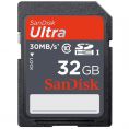   Sandisk Ultra SDHC Class 10 UHS-I 30MB/s 32GB