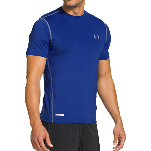 Under armour heatgear sonic fitted short on sale sleeve