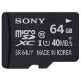   Sony SR64UYA 64Gb microSDXC Class 10
