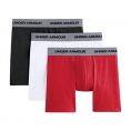   Under Armour Charged Cotton Stretch 6 Boxerjock 3-Pack (1242921-100) Size XL