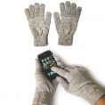 Перчатки с токопроводящей нитью Weskent Gloves Size M Camel Melange
