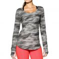  Under Armour Cross-Town Printed Long Sleeve (1253886-001) Size SM