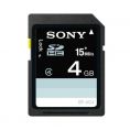   Sony memory card 4GB SDHC 4 class SF-4N4/TQ4