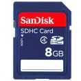   Sandisk SDHC Card 8GB Class 4