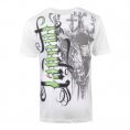   TAPOUT 378948 Collage Fight T-Shirt White  XL
