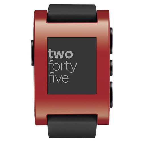 Умные часы Pebble SmartWatch для Apple/Android (Red) OEM