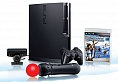   Sony PlayStation 3 Slim 320Gb + Move + Camera + Sports Champions