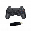  Playstation 3 Twin Shock 2.4 Ghz Wireless Controller BLACK by HYDRA