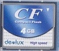   Compact Flash 4Gb deolux