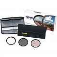  Tiffen 77mm Photo Kit (UV Protect,Color Warming,Circ Polar Filters,Pouch)