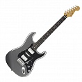  Fender Blacktop Stratocaster HSH Titanium silver